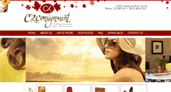 Desktop Screenshot of cottonkloset.com